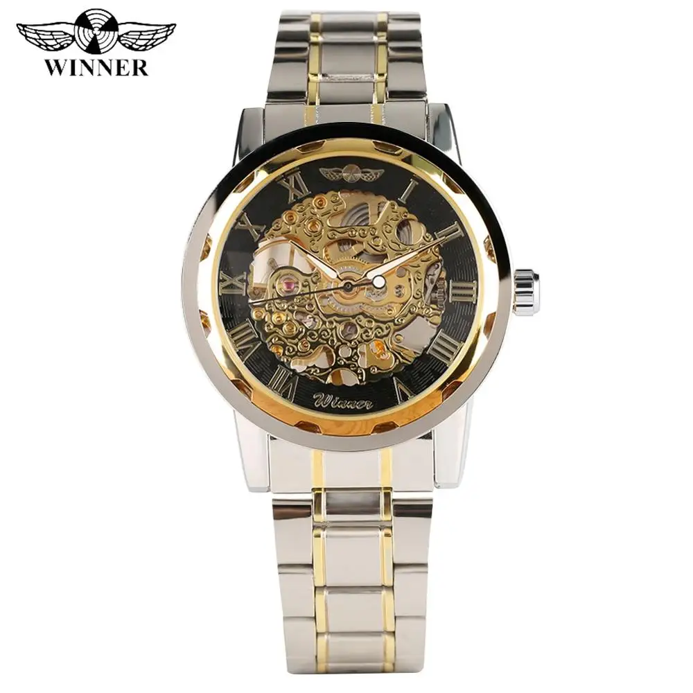 Stylish Mechanical Watches for Men Roman Digital Dial Stain Steel Band Watch for Teenagers Military Skeleton Watch for Boy
Stylish Mechanical Watches for Men Roman Digital Dial Stain Steel Band Watch for Teenagers Military Skeleton Watch for Boy