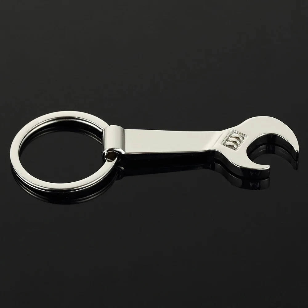 New Eco-friendly Silver Metal Wrench Spanner Beer Bottle Opener Key Chain Keyring Gift
New Eco-friendly Silver Metal Wrench Spanner Beer Bottle Opener Key Chain Keyring Gift