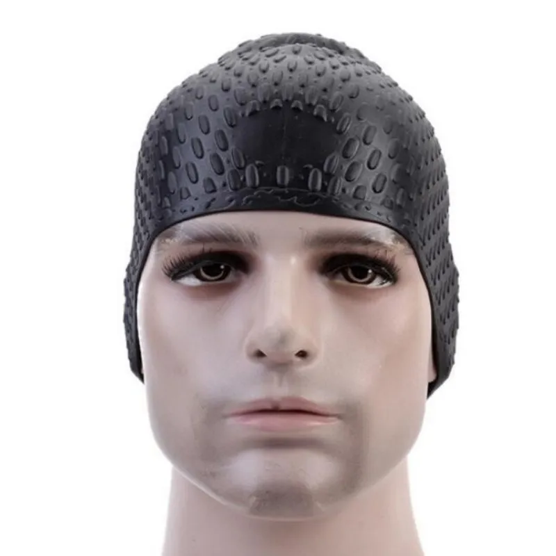 New Style Men Solid Silicone Swimming Cap Hats Swimming Pool For Adults Ears Protection Cap For Men Elastic PU Fabric Homme Hat
New Style Men Solid Silicone Swimming Cap Hats Swimming Pool For Adults Ears Protection Cap For Men Elastic PU Fabric Homme Hat