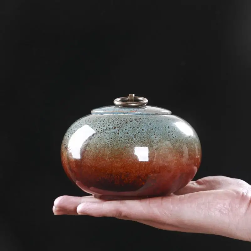 Chinese Traditional Tea Box Classic Tea Jar Ceramic Kung Fu Tea Caddies Mini Bottle Multifunctional Sealed Container Candy Jar
Chinese Traditional Tea Box Classic Tea Jar Ceramic Kung Fu Tea Caddies Mini Bottle Multifunctional Sealed Container Candy Jar