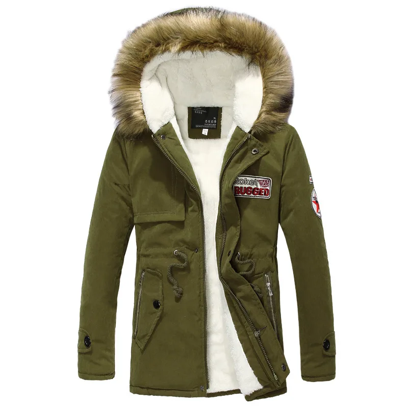 Danjeaner New Winter Jacket Fur Collar Men'S Down Jacket Cotton-padded Coat Thickening Jacket Parka Men Manteau Homme Hiver
Danjeaner New Winter Jacket Fur Collar Men'S Down Jacket Cotton-padded Coat Thickening Jacket Parka Men Manteau Homme Hiver
