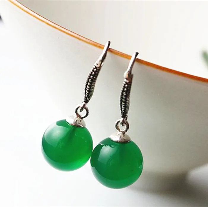 KJJEAXCMY fine jewelry S925 Standard sterling silver jewelry green jade easy-going lovely girl style earrings
KJJEAXCMY fine jewelry S925 Standard sterling silver jewelry green jade easy-going lovely girl style earrings