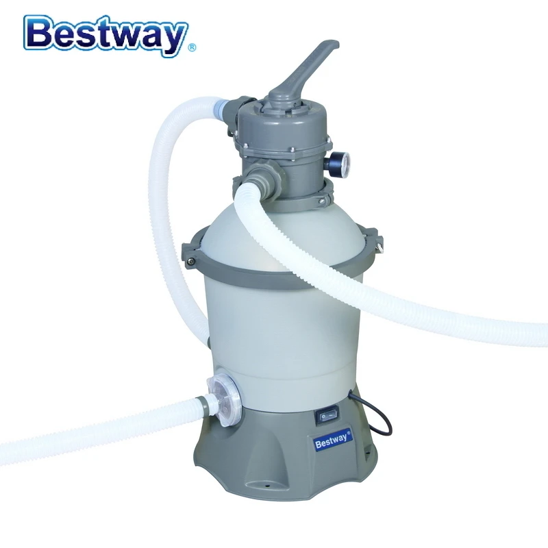 58397 Bestway New 530 Gal Sand Filter For 1100-16000L Pool Corrosion-Resistant Tank 6-Position ValveTop Flange Clamp Design
58397 Bestway New 530 Gal Sand Filter For 1100-16000L Pool Corrosion-Resistant Tank 6-Position ValveTop Flange Clamp Design