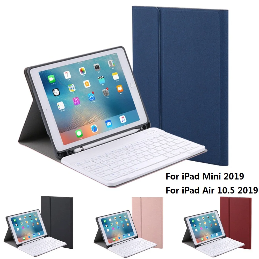 Раздельный дизайн для Apple iPad 2019 Air 10,5, новый iPad Mini 2019 Pro10.5, кожаный чехол с Bluetooth клавиатурой, держателем для карандашей
Раздельный дизайн для Apple iPad 2019 Air 10,5, новый iPad Mini 2019 Pro10.5, кожаный чехол с Bluetooth клавиатурой, держателем для карандашей