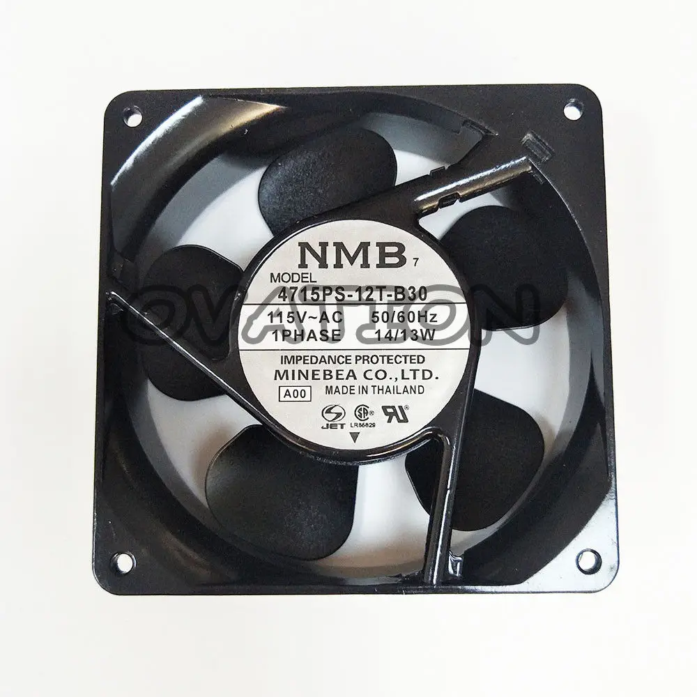 Computer PC CPU Cooler Fan For original NMB 12cm120*120*38 115V 14/13W 4715PS-12T-B30 aluminum frame cooling fan
Computer PC CPU Cooler Fan For original NMB 12cm120*120*38 115V 14/13W 4715PS-12T-B30 aluminum frame cooling fan