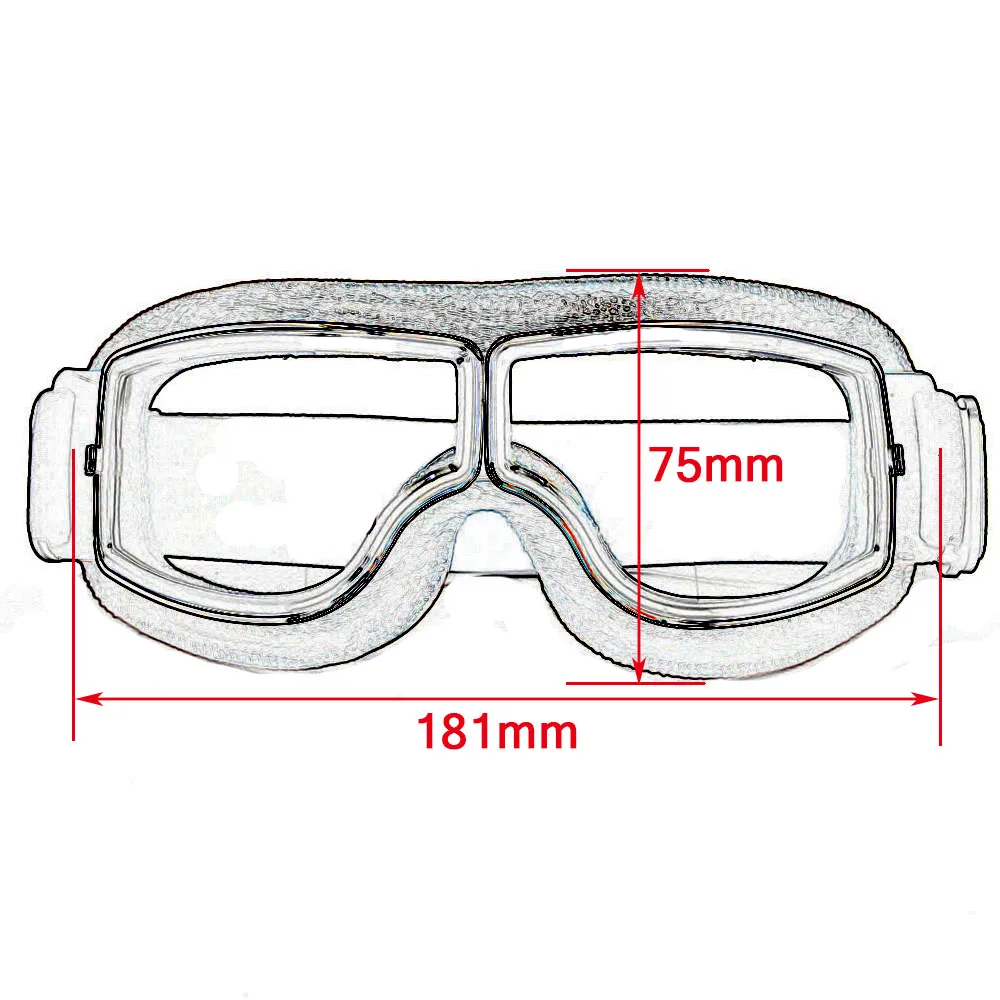 BJMOTO Halloween Gift Fashion Motorcycle Glasses Goggles Steampunk Off Road Sport Oculos For Moto Cafe Racer Dirt Bike
BJMOTO Halloween Gift Fashion Motorcycle Glasses Goggles Steampunk Off Road Sport Oculos For Moto Cafe Racer Dirt Bike