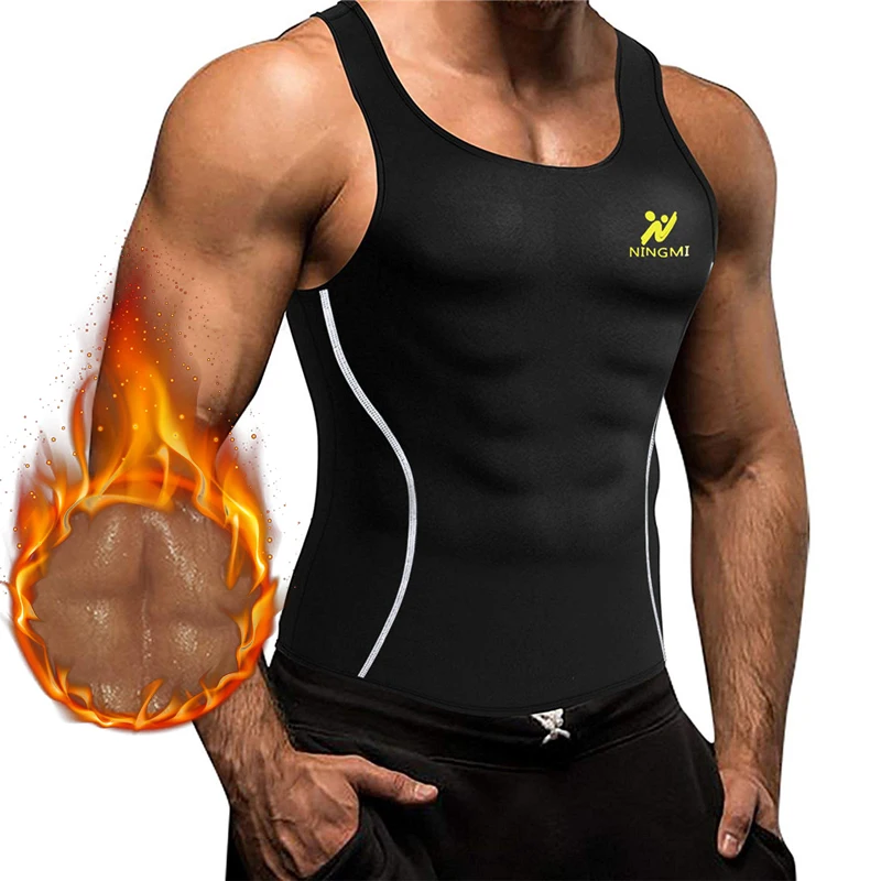 NINGMI Gym Shirt Compression Tank Top Men Neoprene Sauna Waist Trainer Body Shaper Fitness Tights Modeling Belt Sports Top Vest
NINGMI Gym Shirt Compression Tank Top Men Neoprene Sauna Waist Trainer Body Shaper Fitness Tights Modeling Belt Sports Top Vest