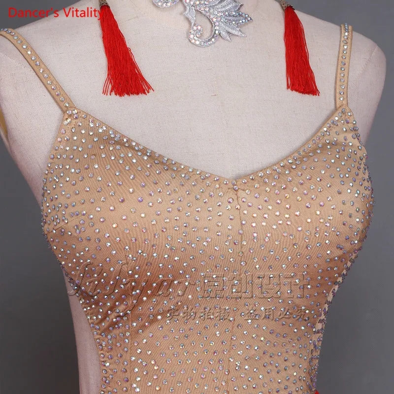 2017Professional New Latin Dance Diamond Dresses Dance Dress Salsa Dance Skirts Leotard Women Ladies Latin Dance Skirt
2017Professional New Latin Dance Diamond Dresses Dance Dress Salsa Dance Skirts Leotard Women Ladies Latin Dance Skirt