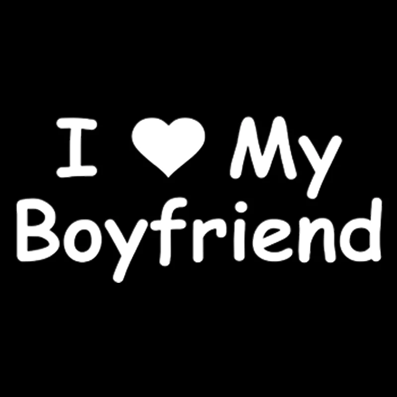 17.8*8.1cm Warm And Romantic I love my boyfriend Decals Stickers car window,Car Accessories Motorcycle Helmet Car Sticker
17.8*8.1cm Warm And Romantic I love my boyfriend Decals Stickers car window,Car Accessories Motorcycle Helmet Car Sticker
