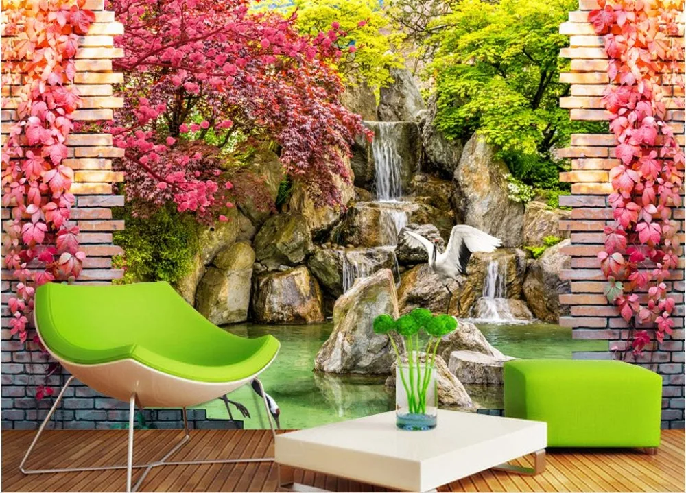 3D waterfall flowing flower vine photo wallpaper for walls photo wallpaper for walls Home Decoration
3D waterfall flowing flower vine photo wallpaper for walls photo wallpaper for walls Home Decoration