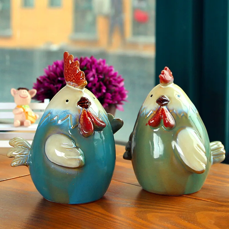 Manufacturers selling creative ceramic crafts ceramic chicken piggy piggy bank Home Furnishing living room decoration
Manufacturers selling creative ceramic crafts ceramic chicken piggy piggy bank Home Furnishing living room decoration
