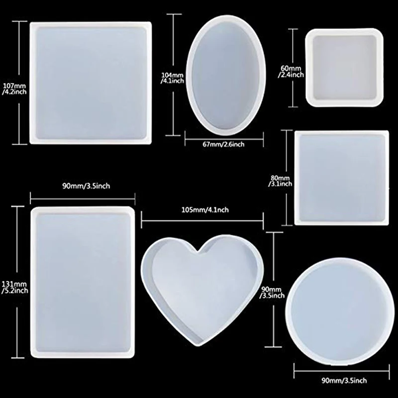 2021 New 2021 New 4 Styles Silicone Molds For DIY Jewelry Pendant Making Craft Epoxy Resin Molds Jewerly Making Tools
2021 New 2021 New 4 Styles Silicone Molds For DIY Jewelry Pendant Making Craft Epoxy Resin Molds Jewerly Making Tools