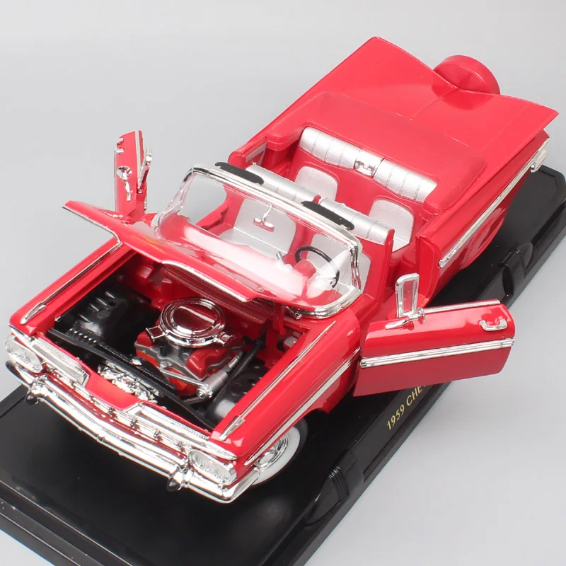 brand kid's 1 18 classic Retro large Chevrolet lmpala 1959 models car scale metal Diecast & Vehicle gift miniature of baby boys
brand kid's 1 18 classic Retro large Chevrolet lmpala 1959 models car scale metal Diecast & Vehicle gift miniature of baby boys