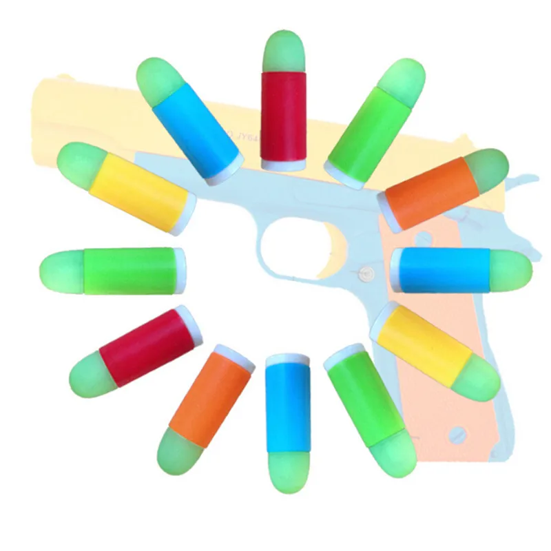 10Pcs Plastic Soft Bullets Gun Toy Rifle Gun Manual Short Gun Luminous Bullets Sniper Rifle Semi-automatic Pistols Outdoor Toys
10Pcs Plastic Soft Bullets Gun Toy Rifle Gun Manual Short Gun Luminous Bullets Sniper Rifle Semi-automatic Pistols Outdoor Toys
