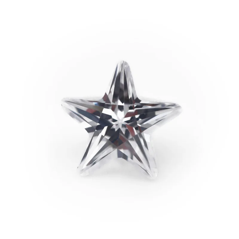 20pcs/50pcs Size 4x4mm~10x10mm Star Shape White AAAAA Loose Cubic Zirconia Stone JIANGYUANGEMS
20pcs/50pcs Size 4x4mm~10x10mm Star Shape White AAAAA Loose Cubic Zirconia Stone JIANGYUANGEMS