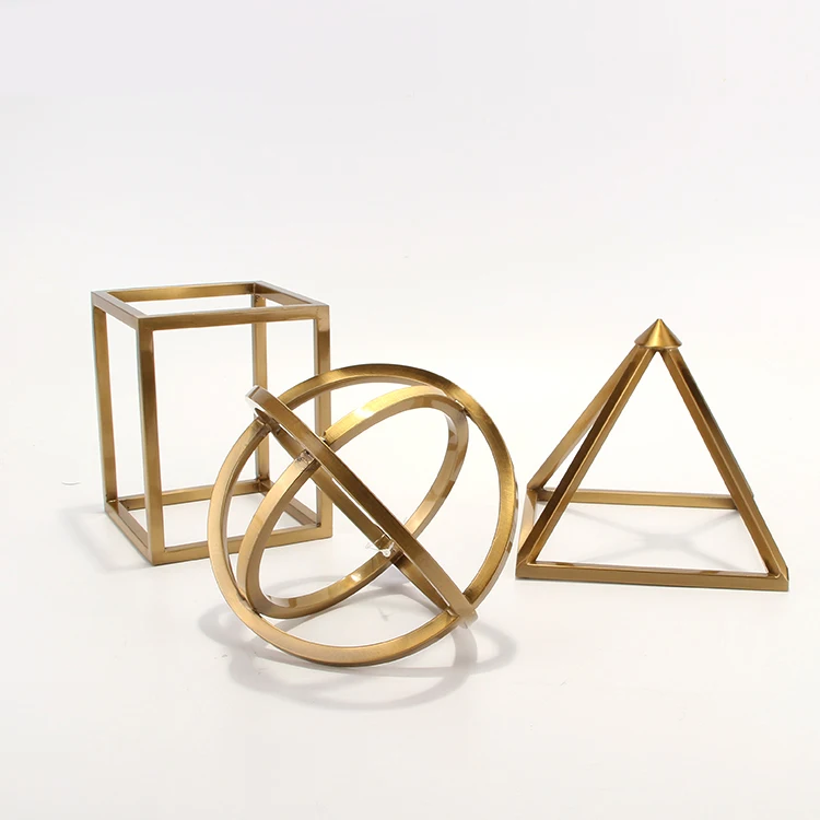 Modern creative Metal alloy geometric statue home decor crafts room decoration objects office study metal spherical figurines
Modern creative Metal alloy geometric statue home decor crafts room decoration objects office study metal spherical figurines