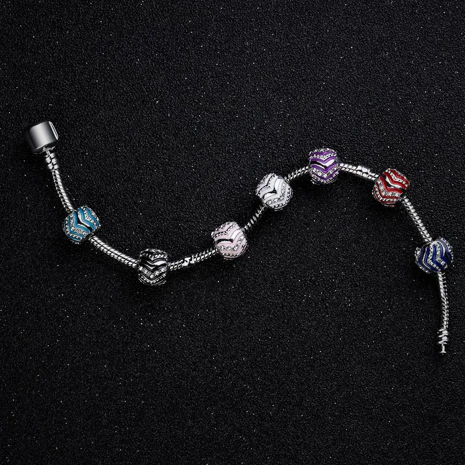 10Pcs a Lot Silver Plated Enamel European Charms Beads Metal Big Hole Beads for jewelry making Rhinestone Fit For Pandora Charms
10Pcs a Lot Silver Plated Enamel European Charms Beads Metal Big Hole Beads for jewelry making Rhinestone Fit For Pandora Charms