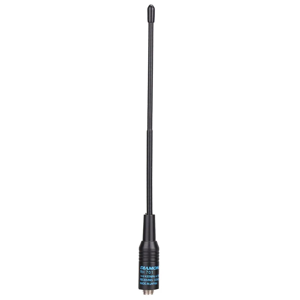 Алмазный RH701 sma женский двухдиапазонный УКВ/UHF мягкая антенна для Baofeng UV 5R BF 888S 82 9R