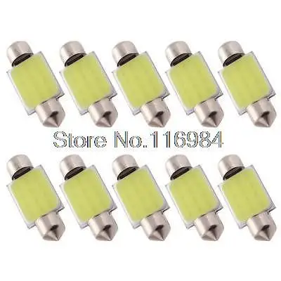 10PCS x White 36MM COB 3W 250LM Festoon Dome Interior Car LED Light Lamp Bulb DC 12V
10PCS x White 36MM COB 3W 250LM Festoon Dome Interior Car LED Light Lamp Bulb DC 12V
