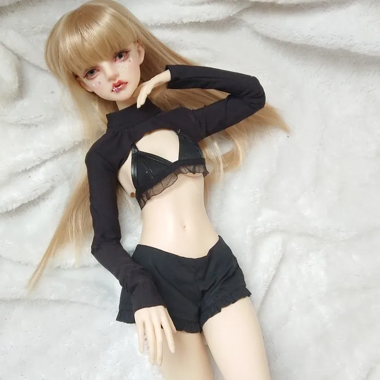 Сексуальный бюстгальтер + рубашка для BJD 1/6 YOSD 1/4 MSD 1/3 SD16 кукольная одежда CWB151 |