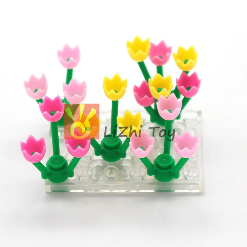 MOC Bricks Little Flower Tulip DIY Enlighten Block Bricks Compatible with Assembles Particles
MOC Bricks Little Flower Tulip DIY Enlighten Block Bricks Compatible with Assembles Particles