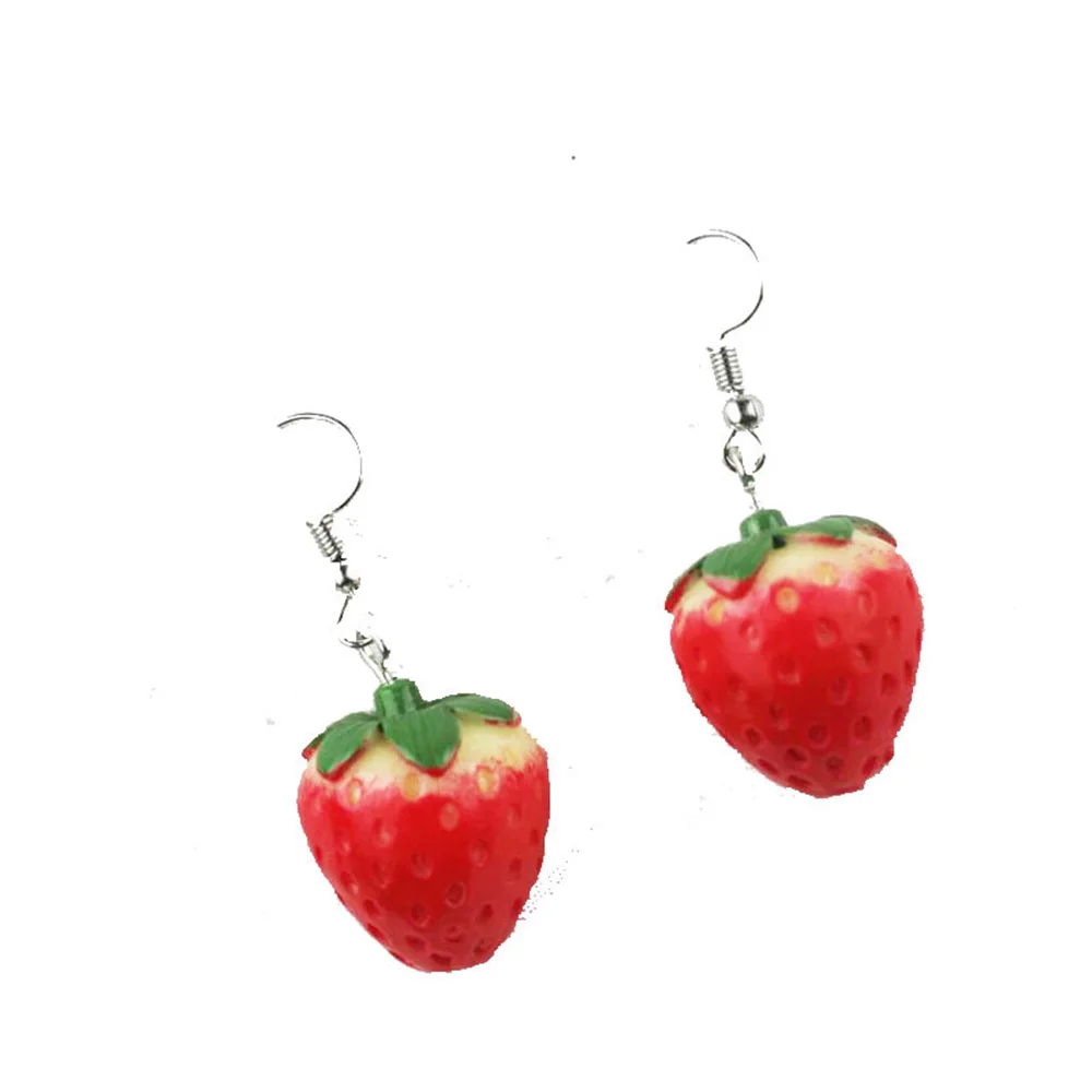 1 Pair Friut strawberry earring female lovely girl simulation red strawberry dangle earring for women fine jewelry accessories
1 Pair Friut strawberry earring female lovely girl simulation red strawberry dangle earring for women fine jewelry accessories