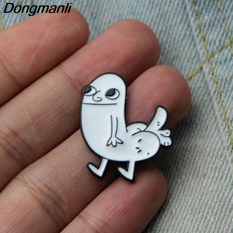 20 pcs/lot Wholesale Pins DMLSKY Dickbutt pin Brooches Cute Enamel Brooch For Women Men Tie Pins Personality Pin Badge M2893
20 pcs/lot Wholesale Pins DMLSKY Dickbutt pin Brooches Cute Enamel Brooch For Women Men Tie Pins Personality Pin Badge M2893
