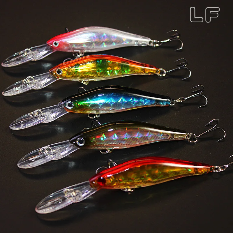 AZJ Brand 5 pieces/lot Minnow Fishing Lure 9.5cm /7g Plastic Bait within the laser Peche
AZJ Brand 5 pieces/lot Minnow Fishing Lure 9.5cm /7g Plastic Bait within the laser Peche