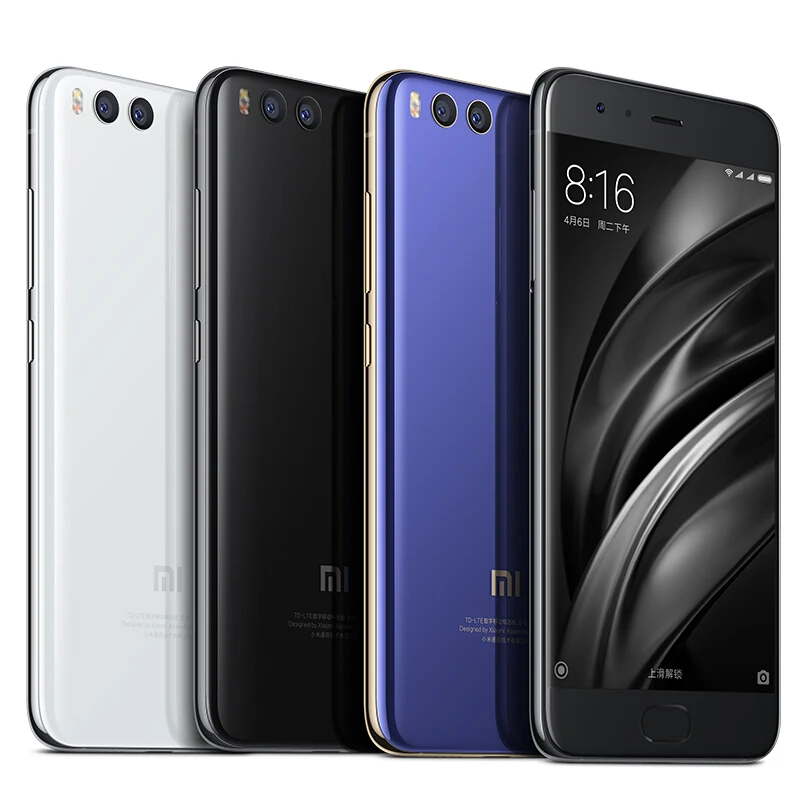 freeshipping global rom Xiaomi Mi6 Mi 6 PRO Snapdragon 835 Octa Core Smartphone 6GB 128GB Fingerprint ID FDD 12MP 5.15" 1080P |