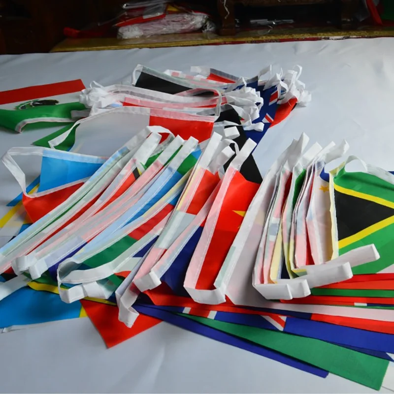 32 Flags String flag countries around the world nations flag 32 teams Olympic games hanging flags
32 Flags String flag countries around the world nations flag 32 teams Olympic games hanging flags