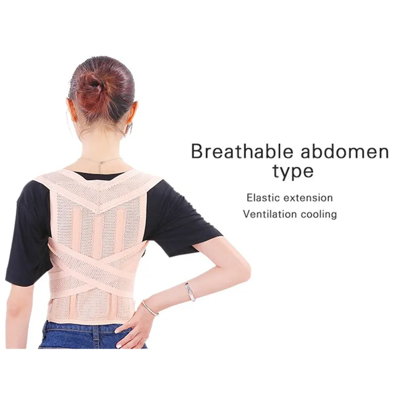 Unisex Adjustable Back Posture Corrector Brace Back Shoulder Support Belt Posture Correction Belt for Men Women
Unisex Adjustable Back Posture Corrector Brace Back Shoulder Support Belt Posture Correction Belt for Men Women