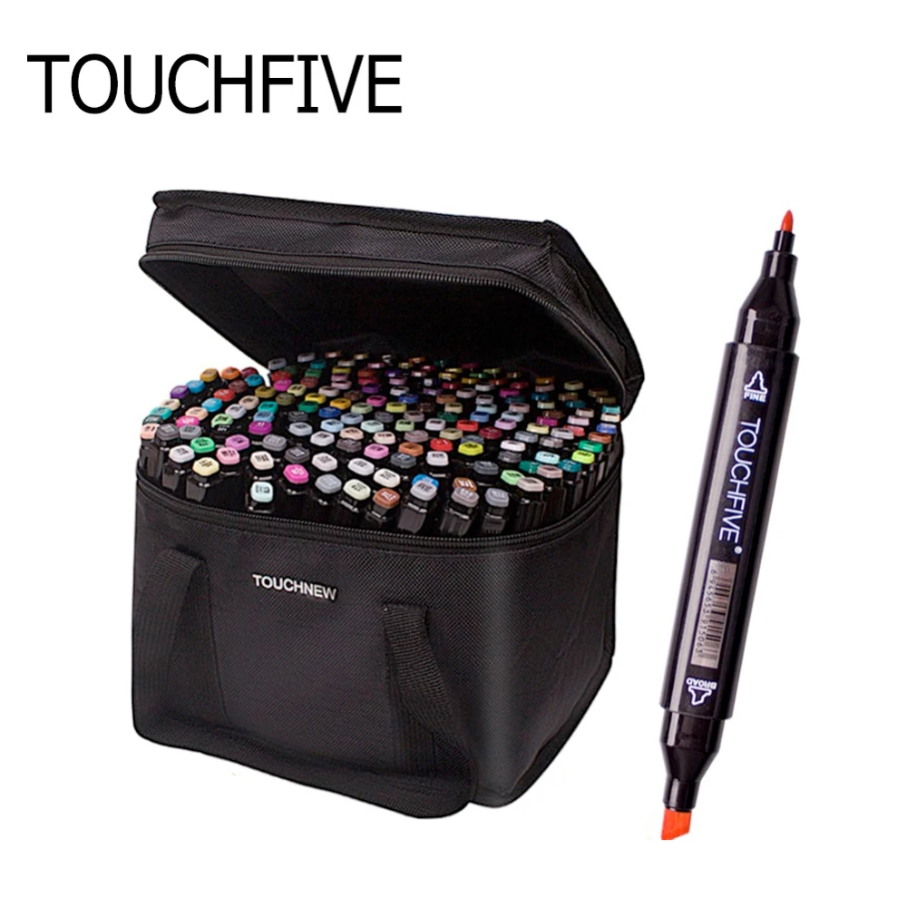 Маркеры для эскизов кожи Touchfive, 30/40/60/80/168 цветов, двойная кисть, спиртовые маркеры для эскизов, набор маркеров для живописи, манга товары для р...
Маркеры для эскизов кожи Touchfive, 30/40/60/80/168 цветов, двойная кисть, спиртовые маркеры для эскизов, набор маркеров для живописи, манга товары для р...