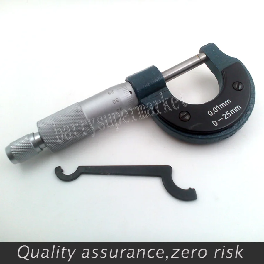 Outside Micrometer 0-25mm/0.01 Carbide Standards Metric Screw Thread Gauge Caliper Measuring Tools
Outside Micrometer 0-25mm/0.01 Carbide Standards Metric Screw Thread Gauge Caliper Measuring Tools