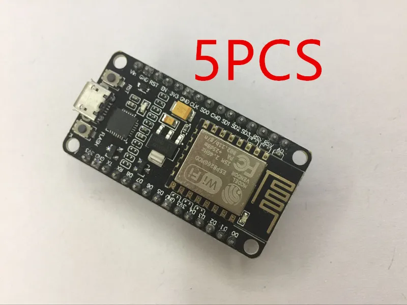 5pcs CP2102 Wireless module NodeMcu v2 Lua Wifi Nodemcu WIFI Network Development Board Based ESP8266,High quality products
5pcs CP2102 Wireless module NodeMcu v2 Lua Wifi Nodemcu WIFI Network Development Board Based ESP8266,High quality products