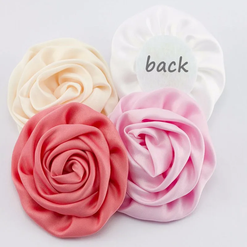 120pcs/lot 3" Soft Matte Satin Silk Flowers For Baby Hair Accessories Artificial Rolled Rosette Fabric Flowers For Headbands
120pcs/lot 3" Soft Matte Satin Silk Flowers For Baby Hair Accessories Artificial Rolled Rosette Fabric Flowers For Headbands