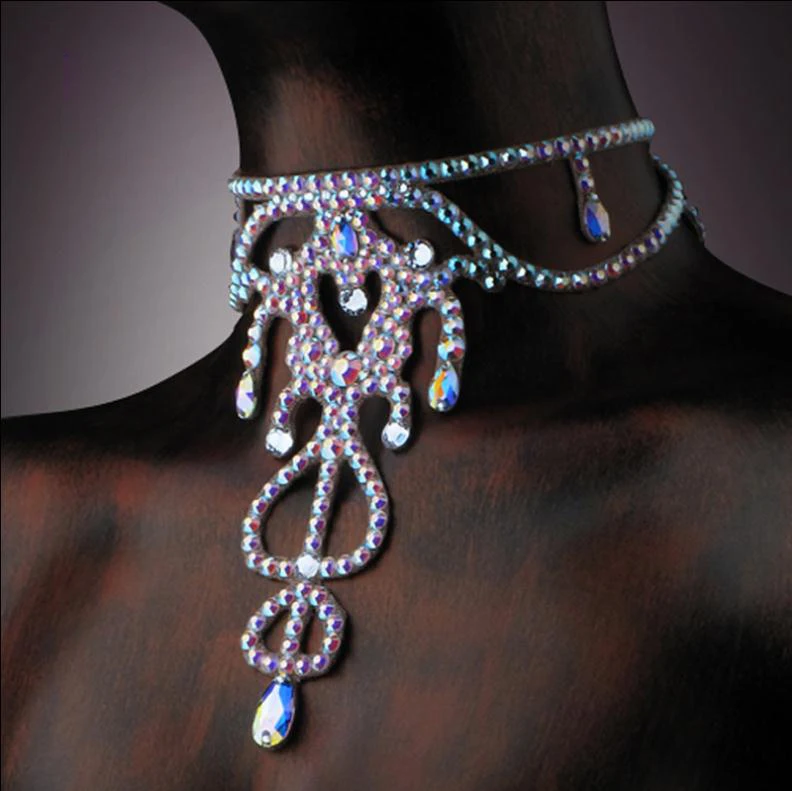2020 New arrival Latin dance accessories senior stones dance necklace women latin dance necklaces DXSP0140025
2020 New arrival Latin dance accessories senior stones dance necklace women latin dance necklaces DXSP0140025