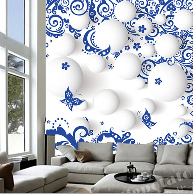 Custom Chinese 3d white ball blue and white porcelain murals,hotel restaurant coffee shop living room TV wall bedroom wallpaper
Custom Chinese 3d white ball blue and white porcelain murals,hotel restaurant coffee shop living room TV wall bedroom wallpaper