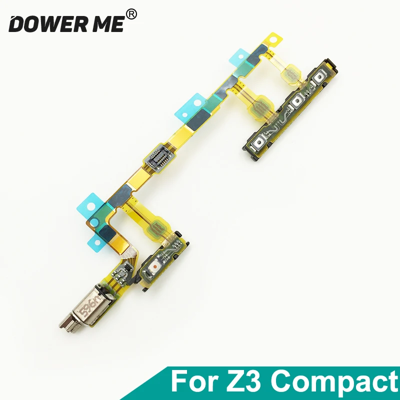 

Dower Me Power On/Off Switch Volume Camera Button Vibrator Flex Cable For Sony Xperia Z3 Compact Z3mini Z3c M55W D5803 D5833