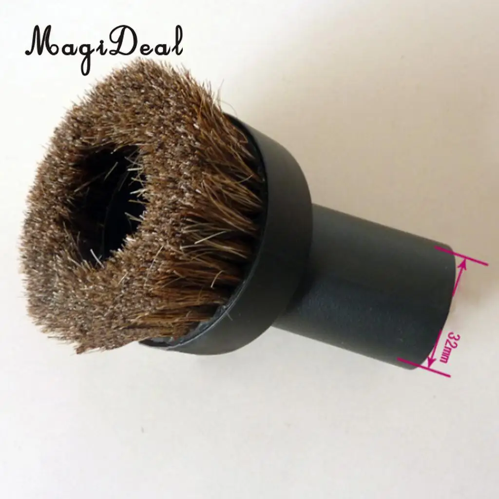 2Pcs Vacuum Cleaner Replacement Dusting Brush Round Soft Horsehair Bristle Brushing Head fits 32mm Inner Diameter Vacuums
2Pcs Vacuum Cleaner Replacement Dusting Brush Round Soft Horsehair Bristle Brushing Head fits 32mm Inner Diameter Vacuums