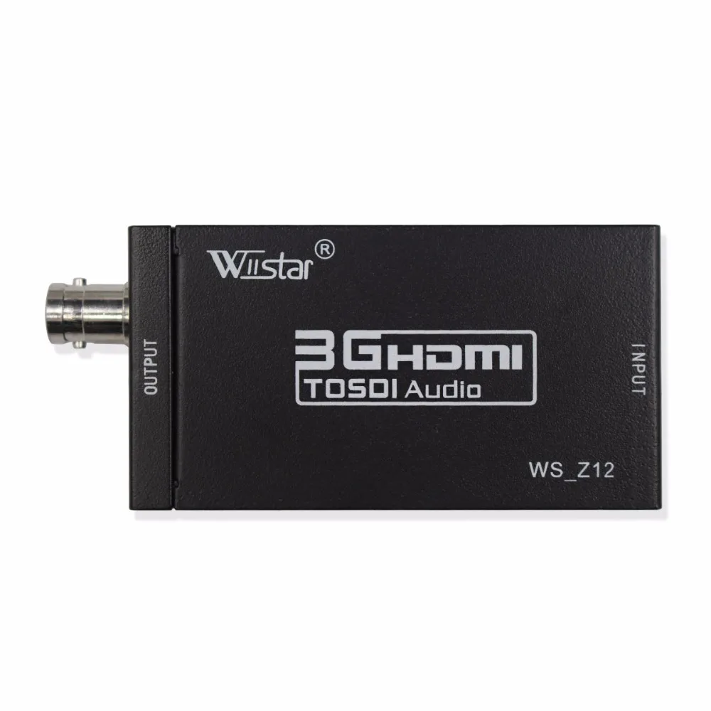 Wiistar Mini 3G 1080P HDMI в SDI SD HD видеоконвертер для домашнего кинотеатра с адаптером
