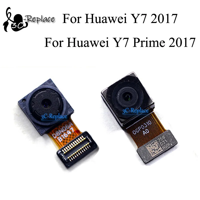 Фото Для Huawei Y7 2017 / Prime Nova Lite + Основная задняя большая камера Маленькая фронтальная