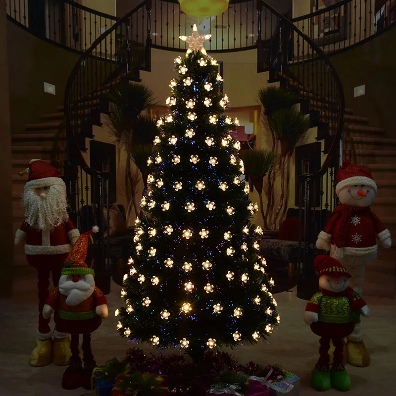 Big Christmas tree Fiber optic LED Artificial Chrismas tree Green/Black Leaf PVC Christmas Tree Set Decorations for Home Market
Big Christmas tree Fiber optic LED Artificial Chrismas tree Green/Black Leaf PVC Christmas Tree Set Decorations for Home Market