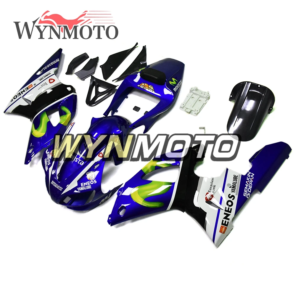 Complete Fairings Kit For Yamaha YZF1000 1998-1999 R1 Year 98 99 Injection ABS Plastics Blue Bodywork Motorcycle Cowlings
Complete Fairings Kit For Yamaha YZF1000 1998-1999 R1 Year 98 99 Injection ABS Plastics Blue Bodywork Motorcycle Cowlings