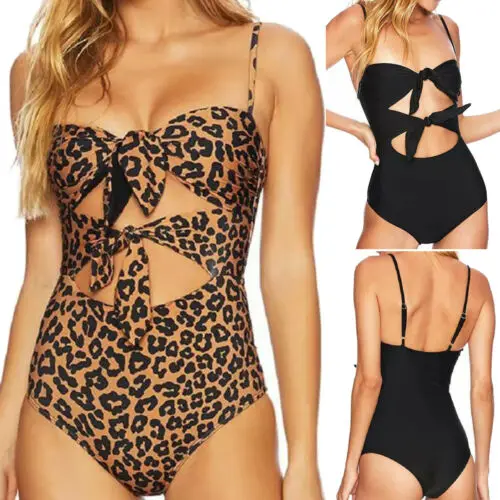 bikinis 2019 mujer One Piece Sexy Monokini Swimsuit Women Leopard Backless Bowknot Beachwear Bikini Brazilian Swimwear Beachwear
bikinis 2019 mujer One Piece Sexy Monokini Swimsuit Women Leopard Backless Bowknot Beachwear Bikini Brazilian Swimwear Beachwear