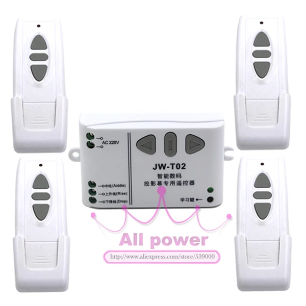 Motor Wireless Remote Control Switch System Tubular Motor Controller Forward Reverse
Motor Wireless Remote Control Switch System Tubular Motor Controller Forward Reverse