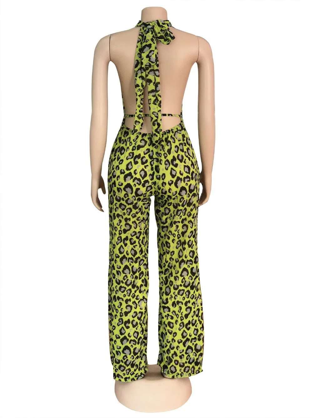 Halter Leopard Women Off Shoulder Sleeveless With Belt Fashion Casual Women Jumpsuits
Halter Leopard Women Off Shoulder Sleeveless With Belt Fashion Casual Women Jumpsuits