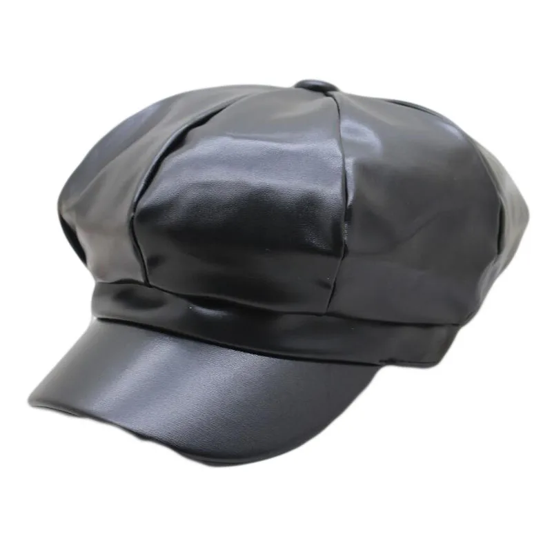 HANGYUNXUANHAO New High Quality Men's Hat British Style of Hat Free Shipping PU Leather Woman Newsboy Cap Octagonal Cap Hats
HANGYUNXUANHAO New High Quality Men's Hat British Style of Hat Free Shipping PU Leather Woman Newsboy Cap Octagonal Cap Hats