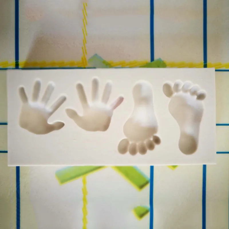 Small Hand & Foot Silicone Mold Cake Decorating Tool Chocolate Gumpaste Mold Sugarcraft Tools Diy Baking Tools
Small Hand & Foot Silicone Mold Cake Decorating Tool Chocolate Gumpaste Mold Sugarcraft Tools Diy Baking Tools
