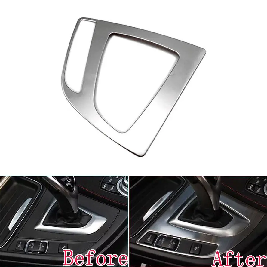 BBQ@FUKA Stainless Car Interior Gear Shift Lever Knob Panel Frame Trim Sticker For BMW F30 F31 F34 3 Series GT 2014 2015
BBQ@FUKA Stainless Car Interior Gear Shift Lever Knob Panel Frame Trim Sticker For BMW F30 F31 F34 3 Series GT 2014 2015