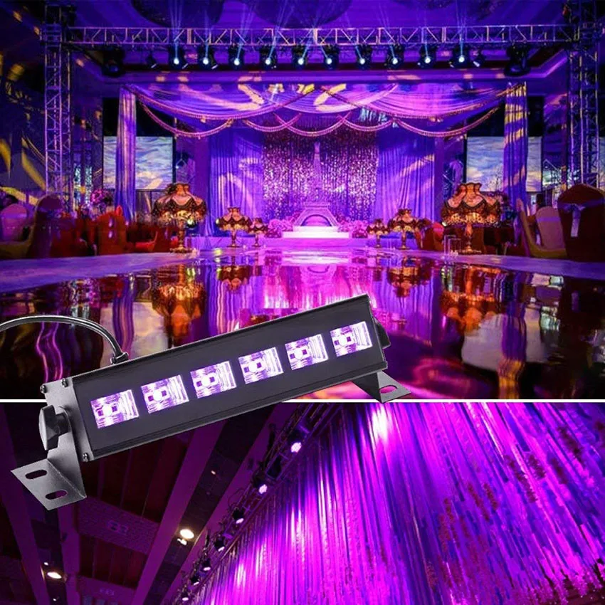 6leds 9leds 12leds Wall Washer LED UV Stage Light Bar Black Party Club Disco Light For Christmas Indoor Stage Effect Lights
6leds 9leds 12leds Wall Washer LED UV Stage Light Bar Black Party Club Disco Light For Christmas Indoor Stage Effect Lights